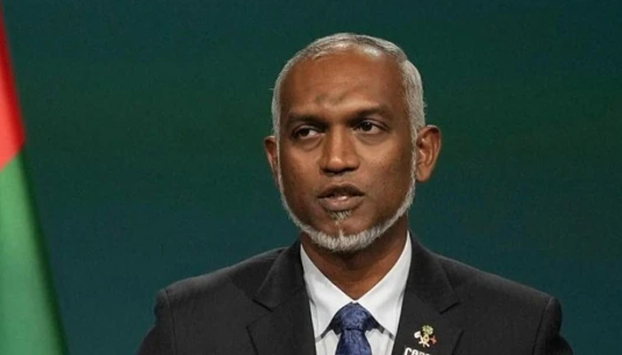 محمد معیزو گزشتہ برس مالدیپ کے صدر بنے تھے۔