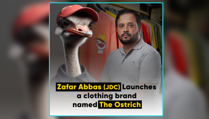 ظفر عباس نے شتر مرغ کے نام کا فائدہ اٹھا لیا